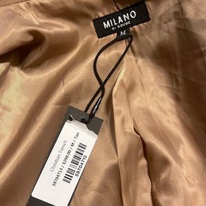 Milano Tan trench coat